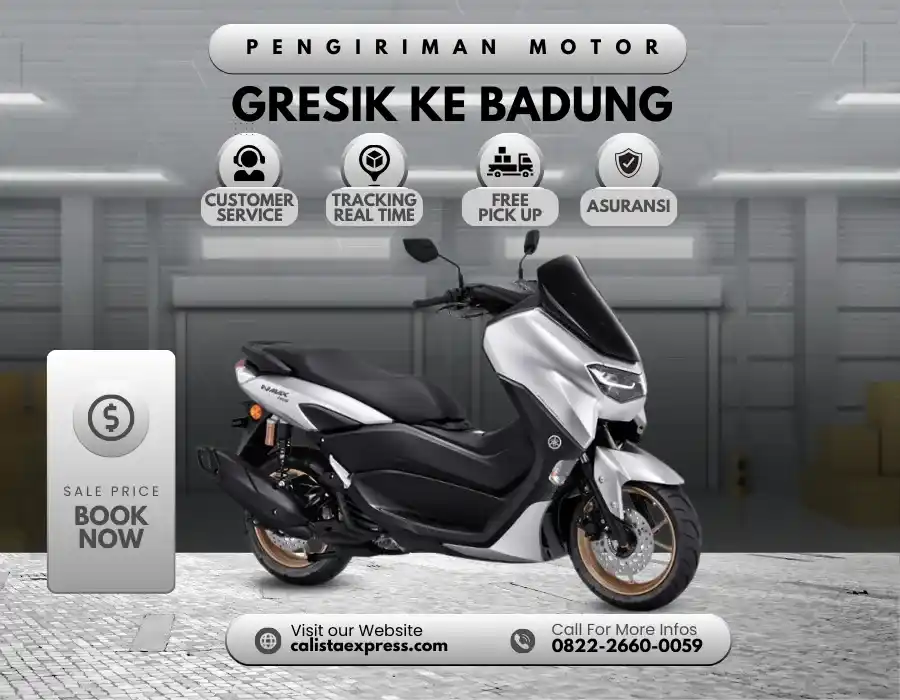 Jasa Pengiriman Motor Gresik Badung