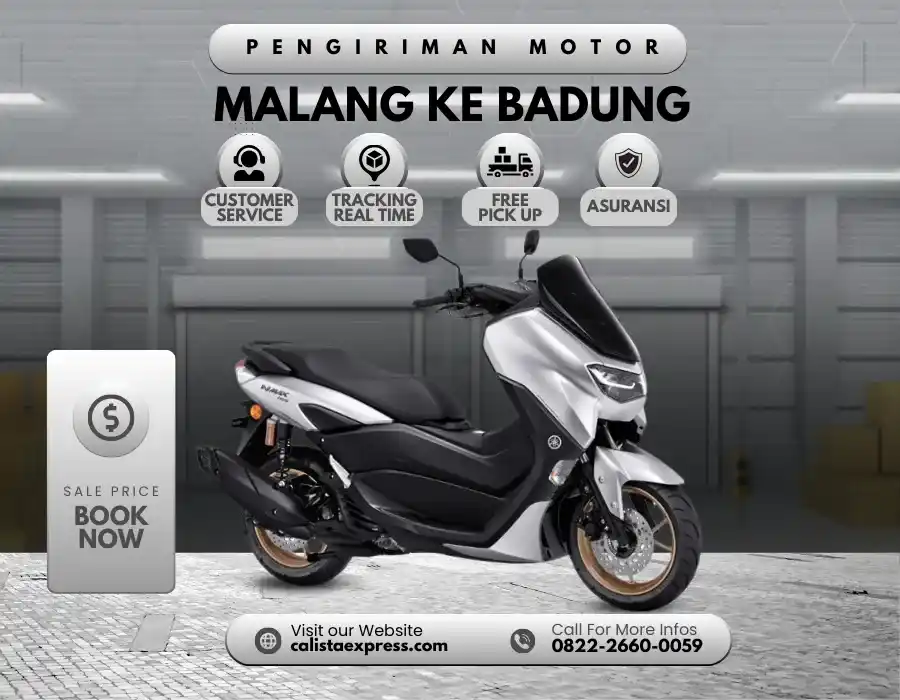 Jasa Pengiriman Motor Malang Badung
