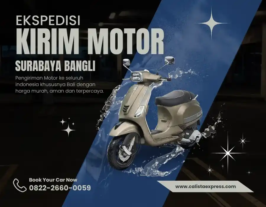 Jasa Ekspedisi Pengiriman Motor Surabaya Bangli
