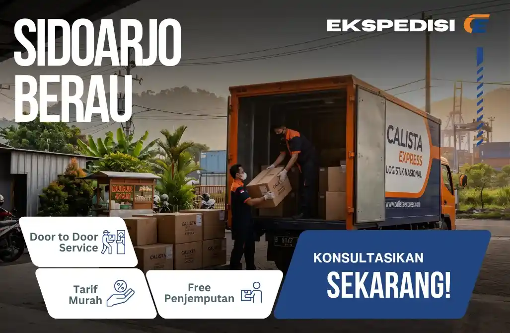 Tarif Ekspedisi Sidoarjo Berau Murah | Jasa Kargo Laut Kalimantan