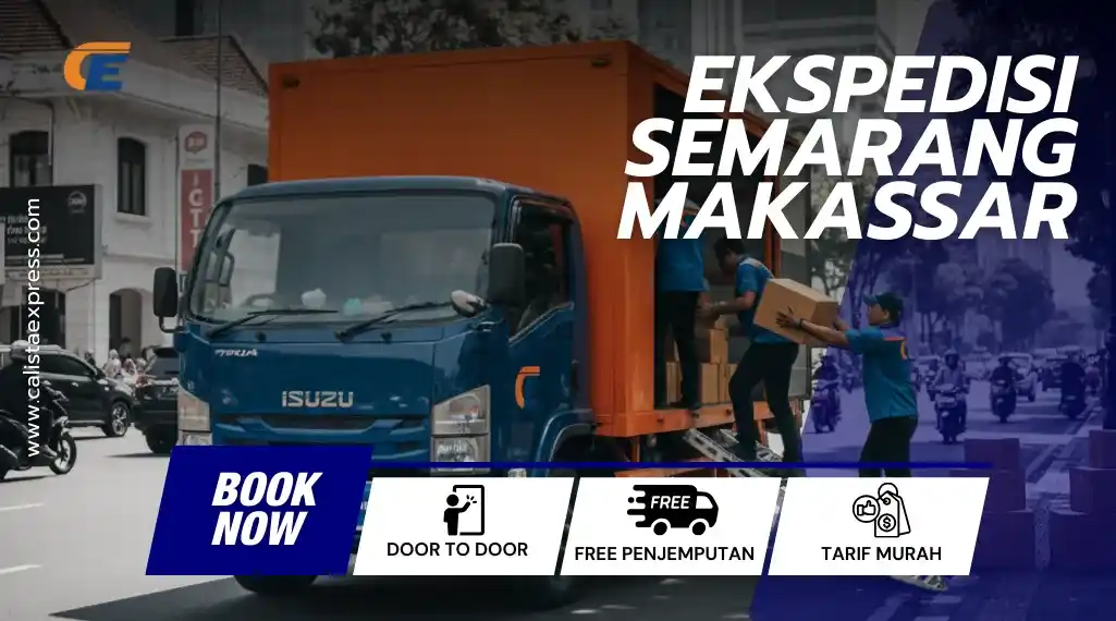 Ekspedisi Semarang Makassar Murah & Cepat | Tarif Rp 4.000/kg