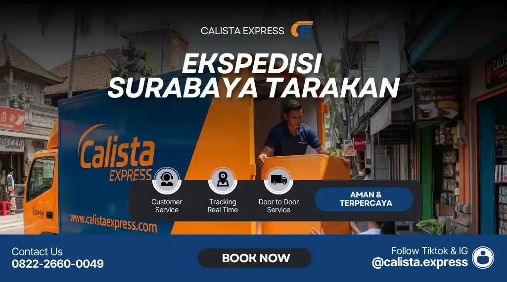 Ekspedisi Surabaya Tarakan Murah 2026 | Tarif Rp 9.200/kg