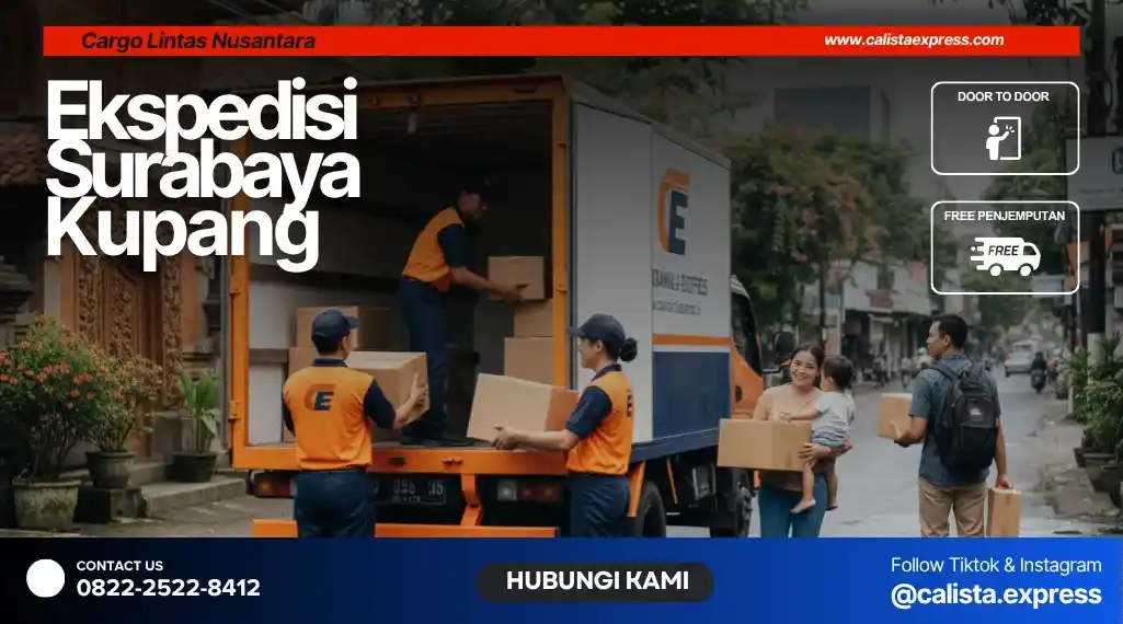 Cargo Surabaya Kupang Murah | Kirim Barang Cepat & Aman 2026