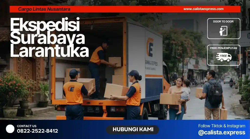 Ekspedisi Surabaya Larantuka Murah | Aman & Jemput Gratis