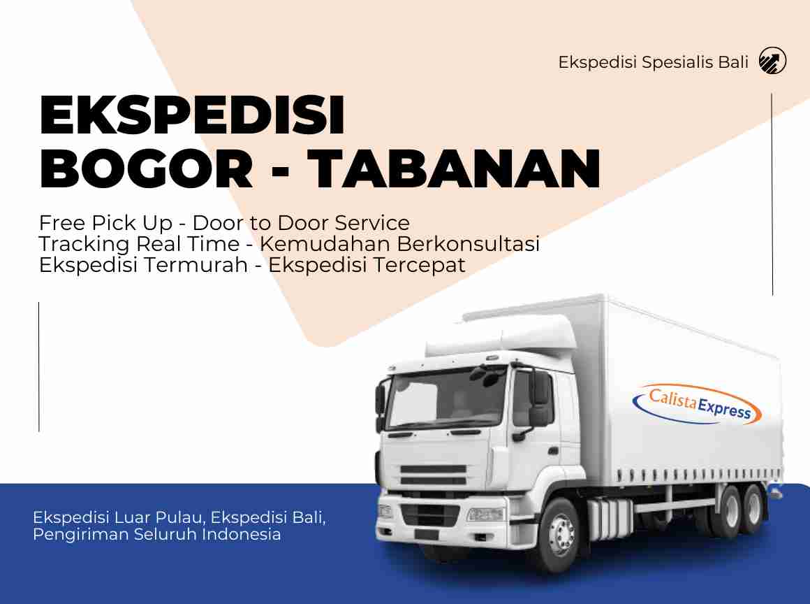 Ekspedisi Bogor Tabanan