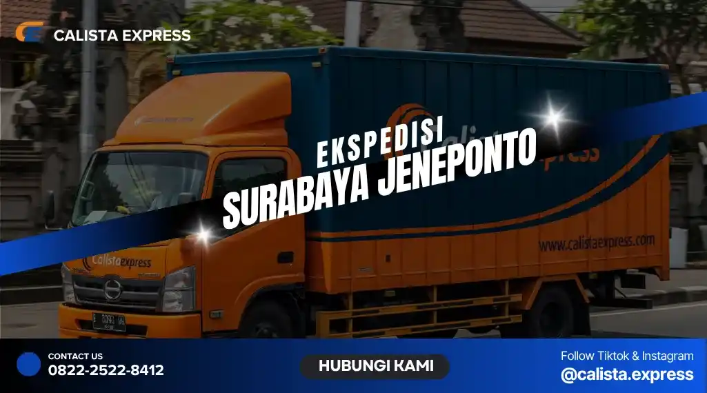 Ekspedisi Surabaya Jeneponto Murah | Pengiriman Cargo Laut