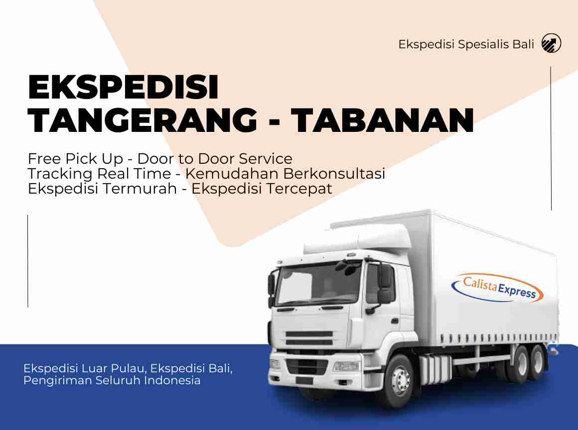 Ekspedisi Tangerang Tabanan