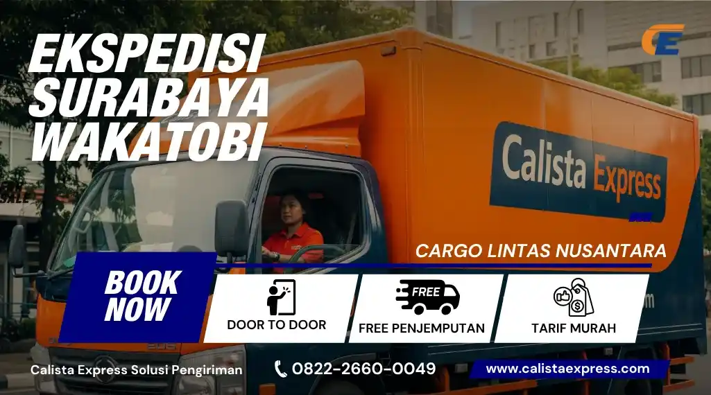 Ekspedisi Surabaya Wakatobi Murah | Kirim Cargo Aman & Cepat