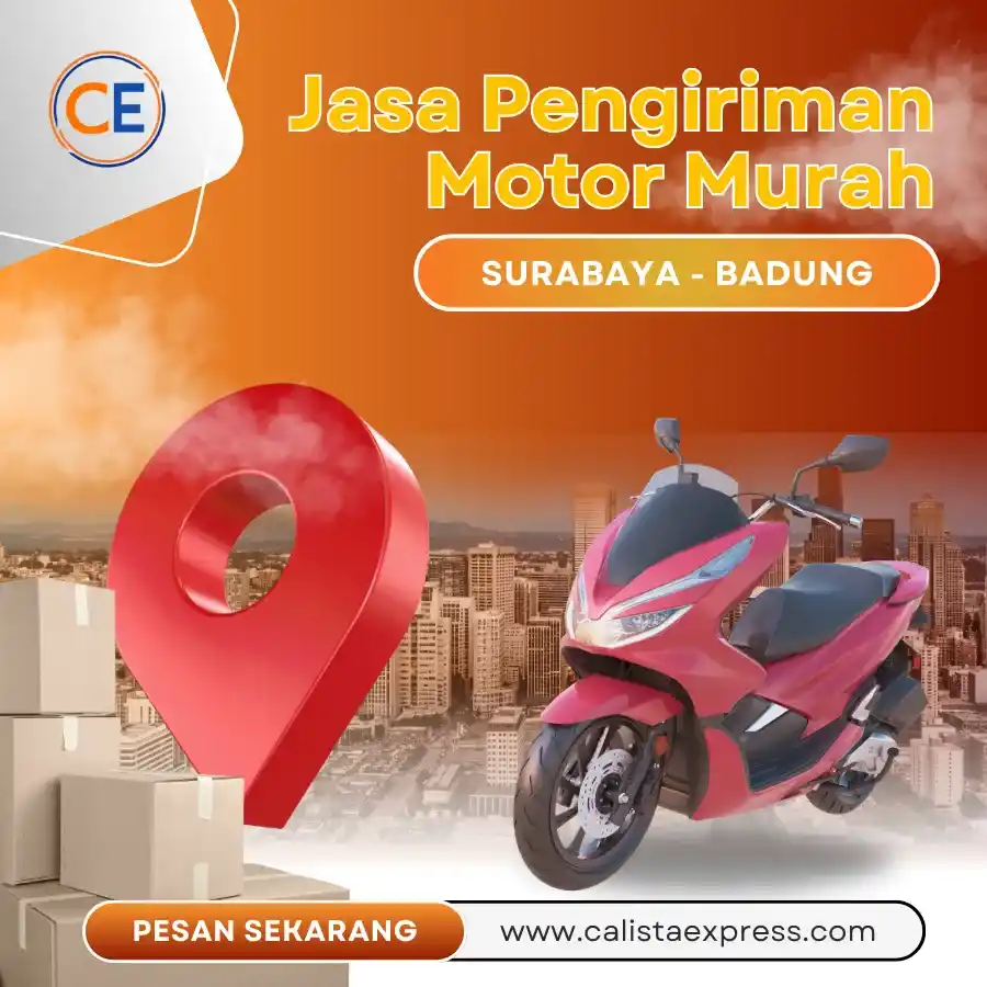 Jasa Pengiriman Motor Surabaya Badung Murah