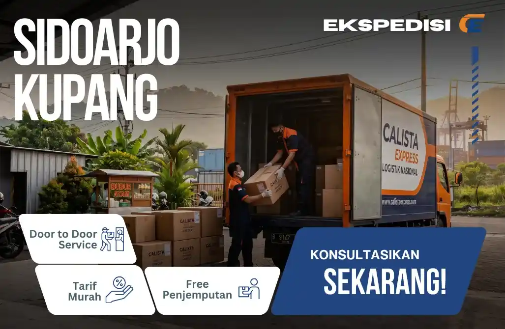 Ekspedisi Sidoarjo Kupang Murah & Cepat - Kirim Kargo Terbaik