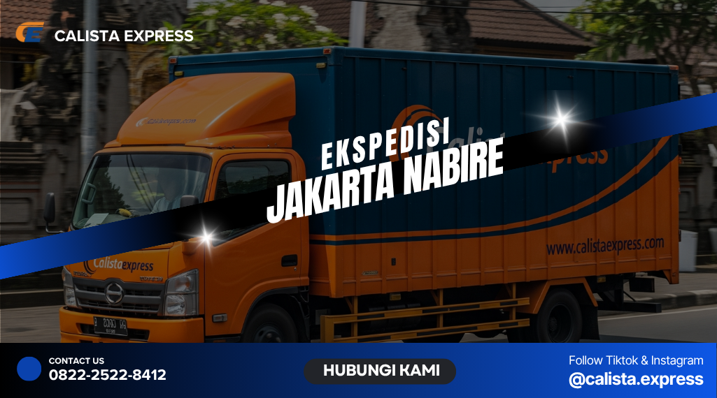 Ekspedisi Jakarta Nabire Murah | Jasa Kirim Cargo & Paket Besar