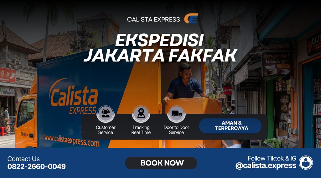Ekspedisi Jakarta Fakfak Murah | Jasa Kirim Cargo & Motor Aman