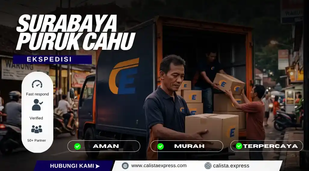 Tarif Ekspedisi Surabaya Puruk Cahu | Pengiriman Cargo Terpercaya