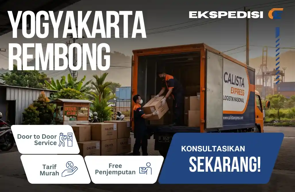 Jasa Ekspedisi Yogyakarta Rembong Murah & Cepat | Cek Tarif