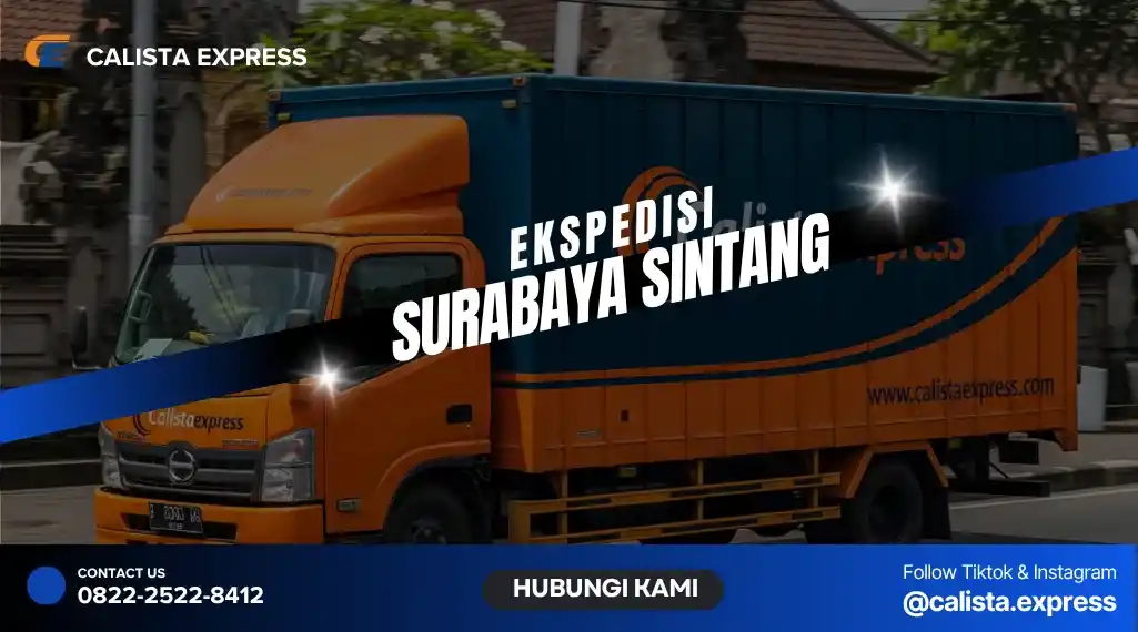 Ekspedisi Surabaya Sintang Murah & Cepat | Tarif Terbaik 2026