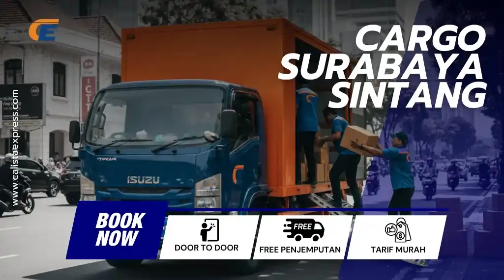Jasa Cargo Surabaya Sintang Murah | Tarif Hemat & Terpercaya