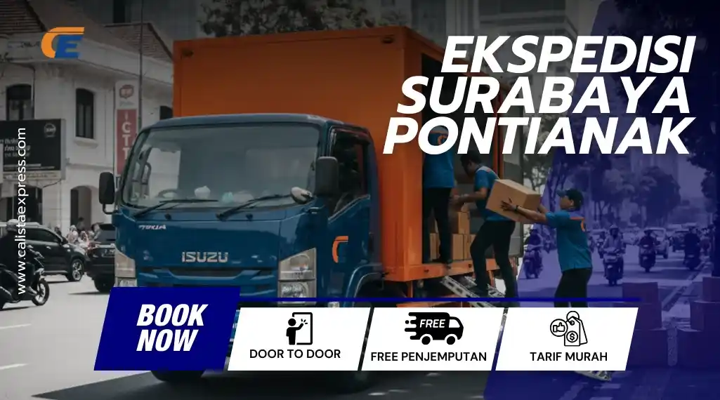 Ekspedisi Surabaya Pontianak Murah & Cepat | Tarif Cargo 2026