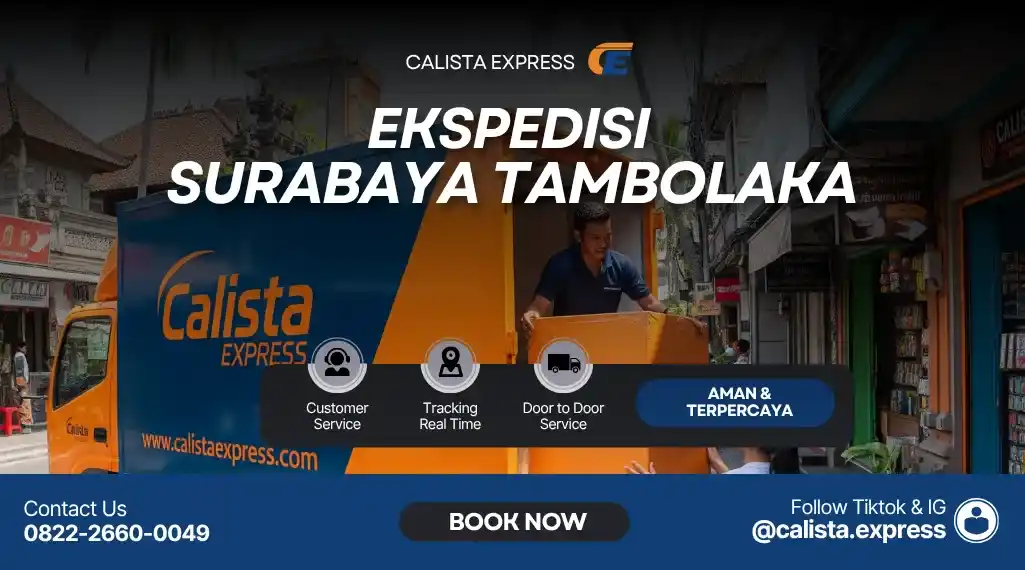 Ekspedisi Surabaya Tambolaka Sumba | Ongkir Kargo Laut Murah