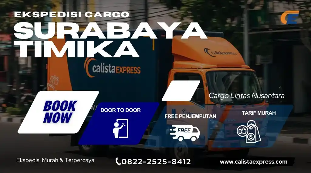 Pengiriman Cargo Surabaya Timika - Cek Tarif Ekspedisi