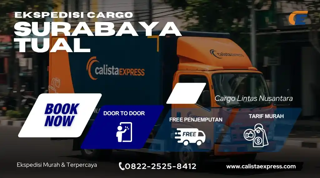Ekspedisi Surabaya Tual Maluku Murah & Cepat - Cargo Laut