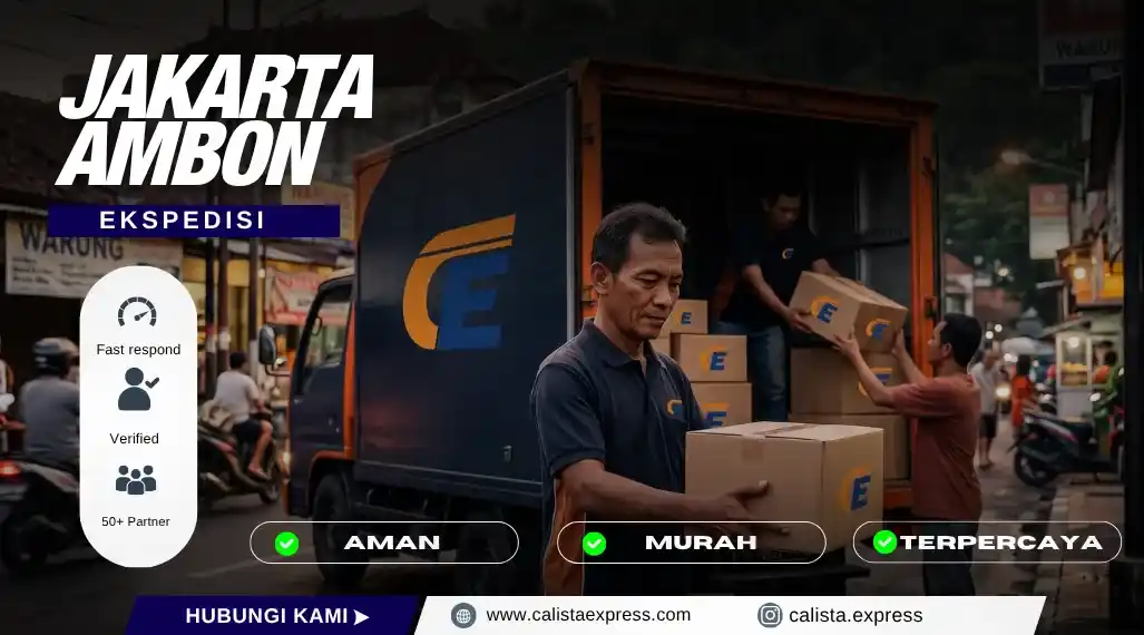 Jasa Ekspedisi Jakarta Ambon Terjangkau | Cek Tarif Cargo