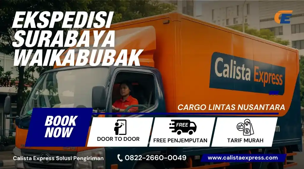 Ekspedisi Surabaya Waikabubak Termurah - Jasa Cargo Laut