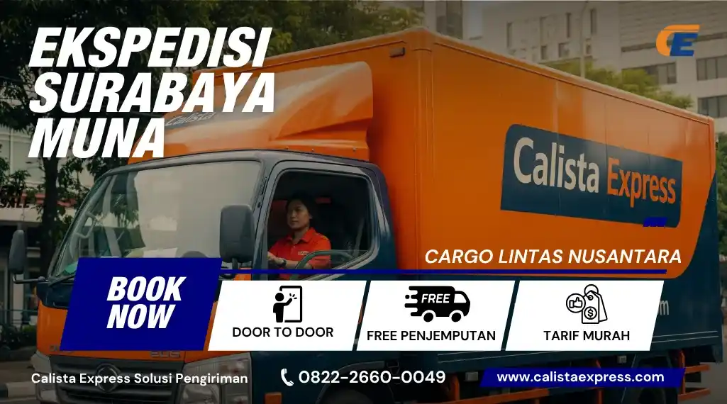 Ekspedisi Surabaya Muna Terpercaya - Cargo Laut Murah