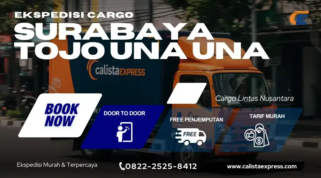 Ekspedisi Surabaya Tojo Una Una Murah - Jasa Cargo Laut
