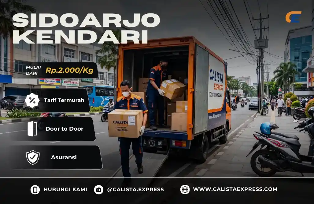 Ongkir Ekspedisi Sidoarjo Kendari Murah | Jasa Kargo Laut Sulawesi